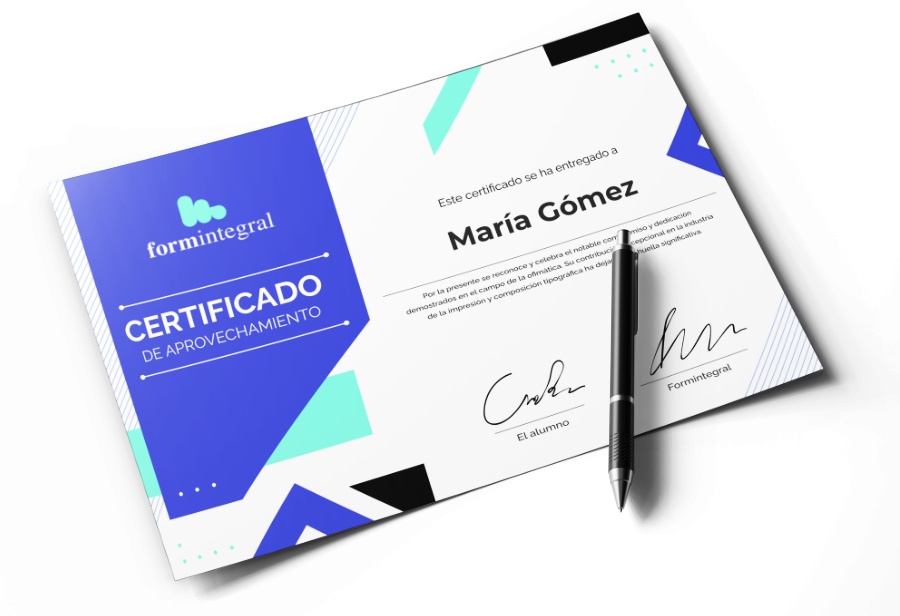 certificado test | Formintegral